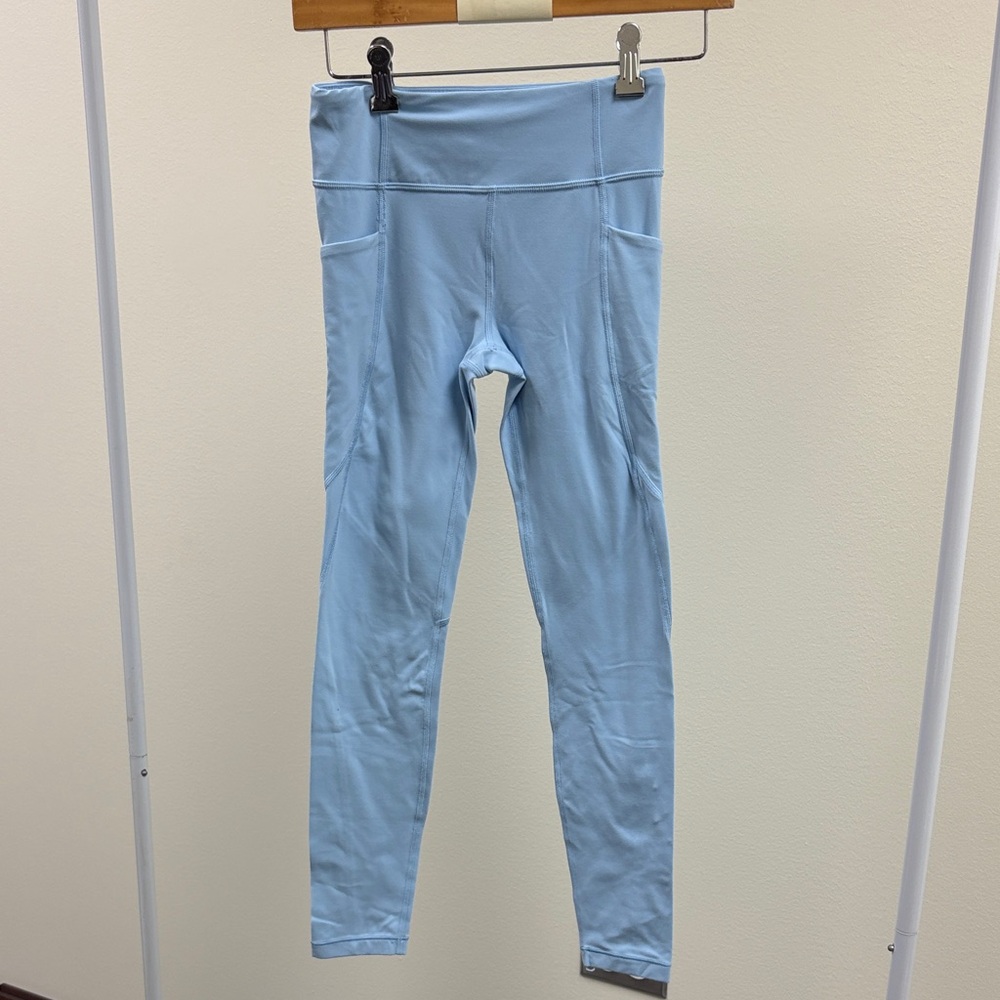 Athleta Light Blue Kids Leggings